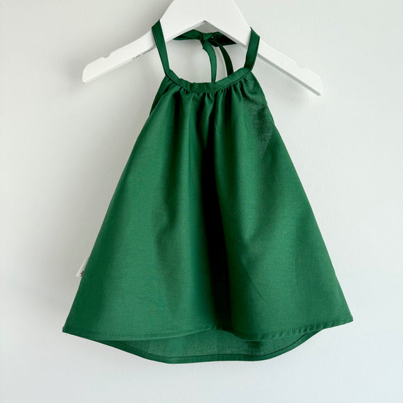 Pia Top in Hunter Green