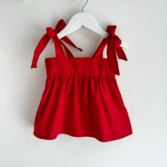 Laura Top Red