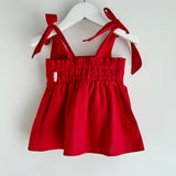 Laura Top Red