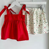 Laura Top Red