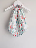 Pia Romper Xmas Tree Print🎄