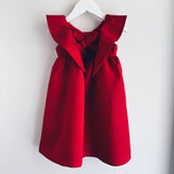 NEW! Emma Red Linen Dress