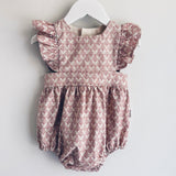 Dolly Romper Christmas Tree Cream