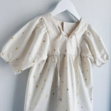Bella Gold Xmas Dress