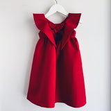 NEW! Emma Red Linen Dress