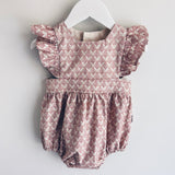 Dolly Romper Christmas Tree Cream