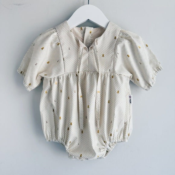 Bella Gold Xmas Romper