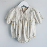 Bella Gold Xmas Romper