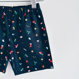 Boy Short Xmas Charms Charcoal