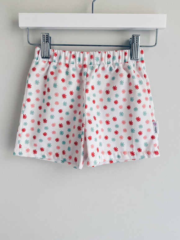 Boys Short Xmas Stars Designer Fabric