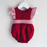 Dolly Romper Linen + Seersucker