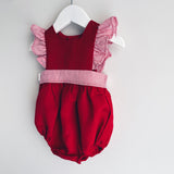 Dolly Romper Linen + Seersucker