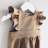 Dolly Romper Shimmery Golden