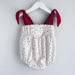 Laura Holiday Stars Romper