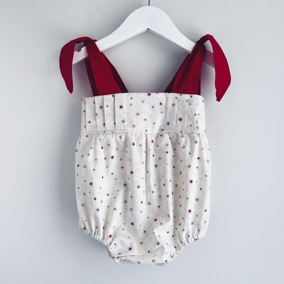 Laura Holiday Stars Romper