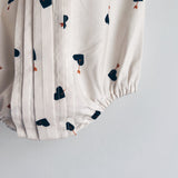 Valentine's Poppy Romper