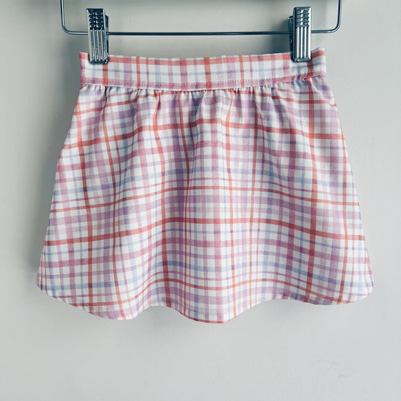 Spring Gingham Skirt